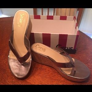 Sam Edelman Wedge Flip Flops